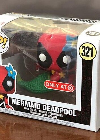 Funko Pop _ MERMAID DEADPOOL Exclusive