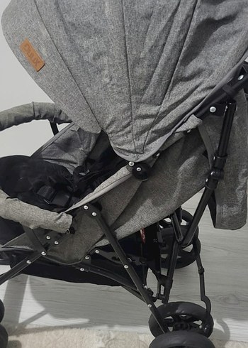 Gri Bebek Arabası - Görsel 4