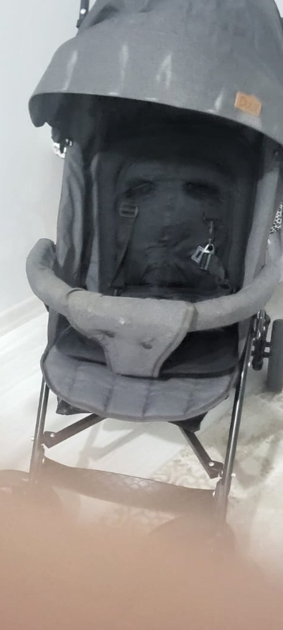 Gri Bebek Arabası - Görsel 2