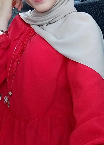 s Beden kırmızı Renk Kirmızı elbise
