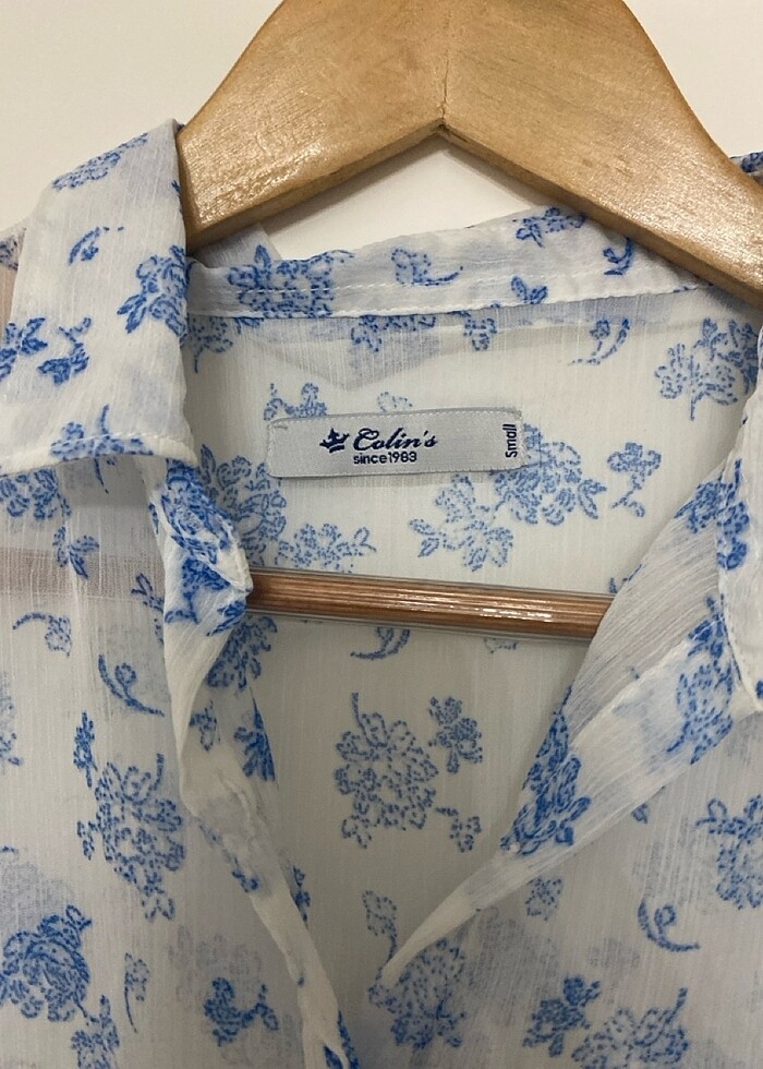 Collins şifon kolsuz gömlek - Görsel 2