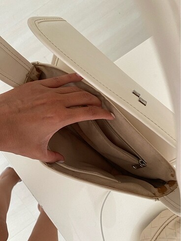 Be blue Ekru kol çantası - Görsel 4