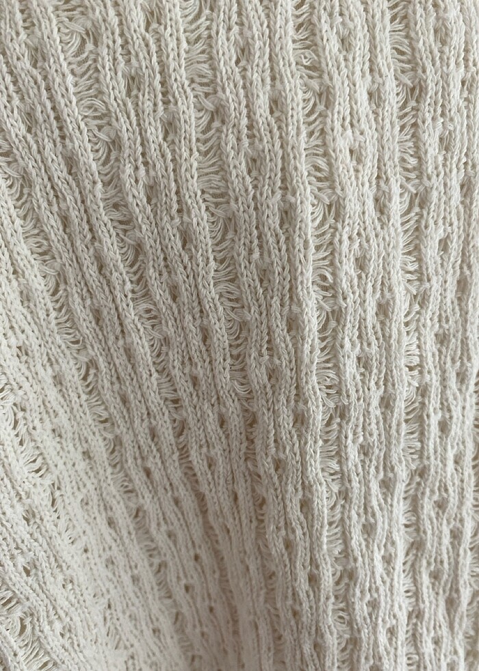 Koton kız çocuk astarlı beyaz elbise - Görsel 4