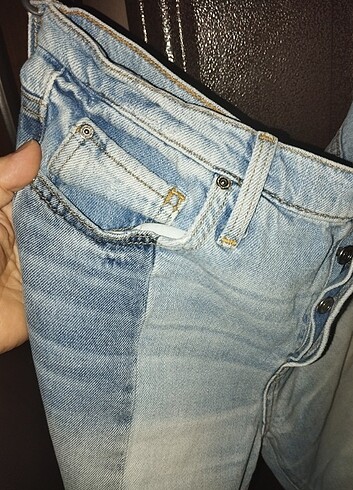 40 Beden mavi Renk Mango jean