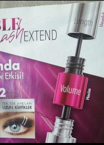 Beden Renk Farmasi Double Lash Extend Maskara