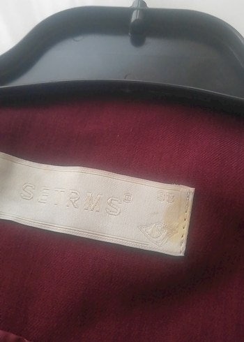 Setre Bordo Suet Kurdele Detayli Kadin Kemer