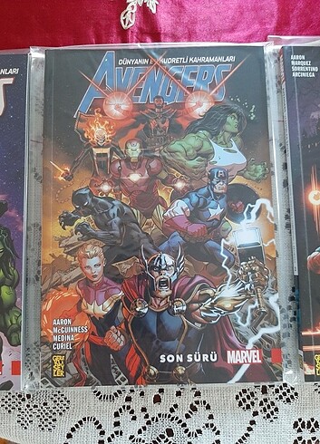  Avengers 3 Cilt seri Marvel Çizgi Roman