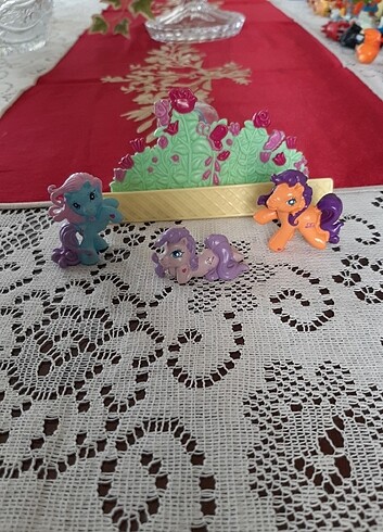  Beden Renk Pony mini figürler