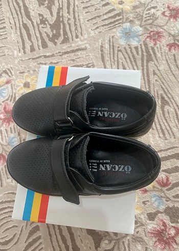 Erkek Çocuk Siyah Cırtlı Günlük Ayakkabı - Görsel 2