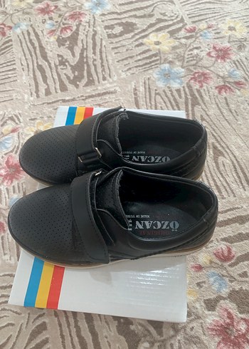 Erkek Çocuk Siyah Cırtlı Günlük Ayakkabı - Görsel 3