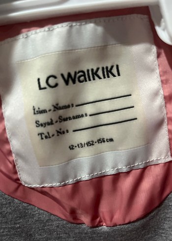 Pembe Fermuarlı cocuk montu - Görsel 4