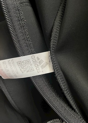 Adidas Siyah Fermuarlı Spor Ceket - Görsel 6