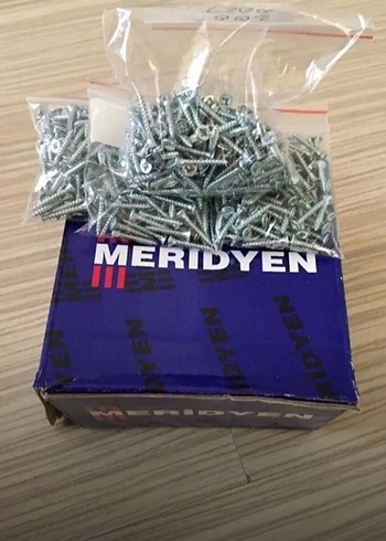 Diğer Meridyen 2,5x16 Çinko Sunta Vidası