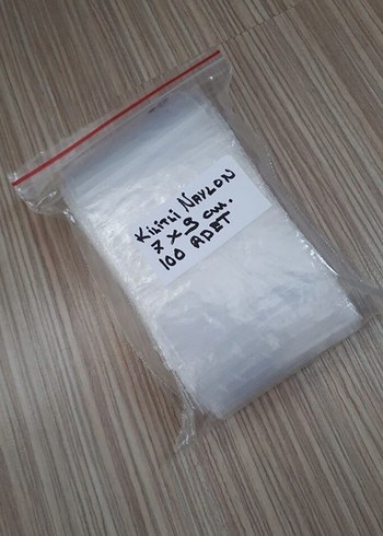  Beden 7x9 cm Kilitli Naylon Poşet 100'lü