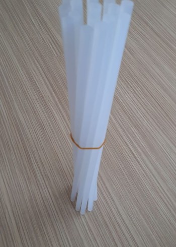 15 Adet İnce Sıcak Silikon Mum - Görsel 5