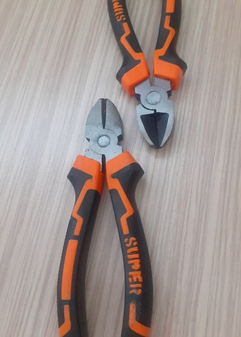 Turuncu Saplı Renkli Yan Keski Pense - Görsel 7