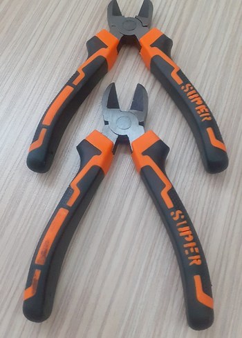 Turuncu Saplı Renkli Yan Keski Pense - Görsel 11