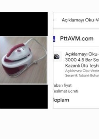 Vestel V Press 3000 Buhar Kazanlı Ütü - Görsel 17