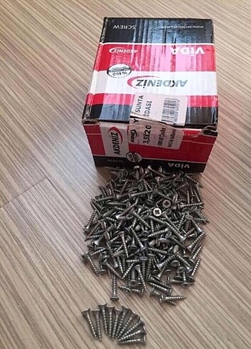 500 Ade Karışık Sunta Vidası - Görsel 2