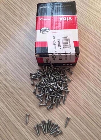 500 Ade Karışık Sunta Vidası - Görsel 6