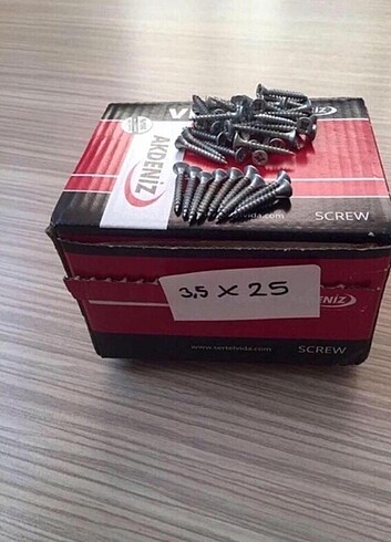 500 Ade Karışık Sunta Vidası - Görsel 4