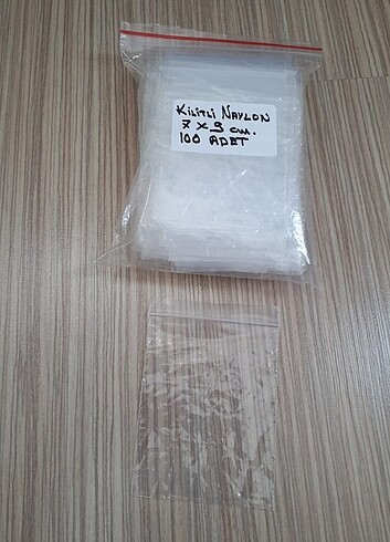 Beden 7x9 Cm.Kilitli Naylon poşet