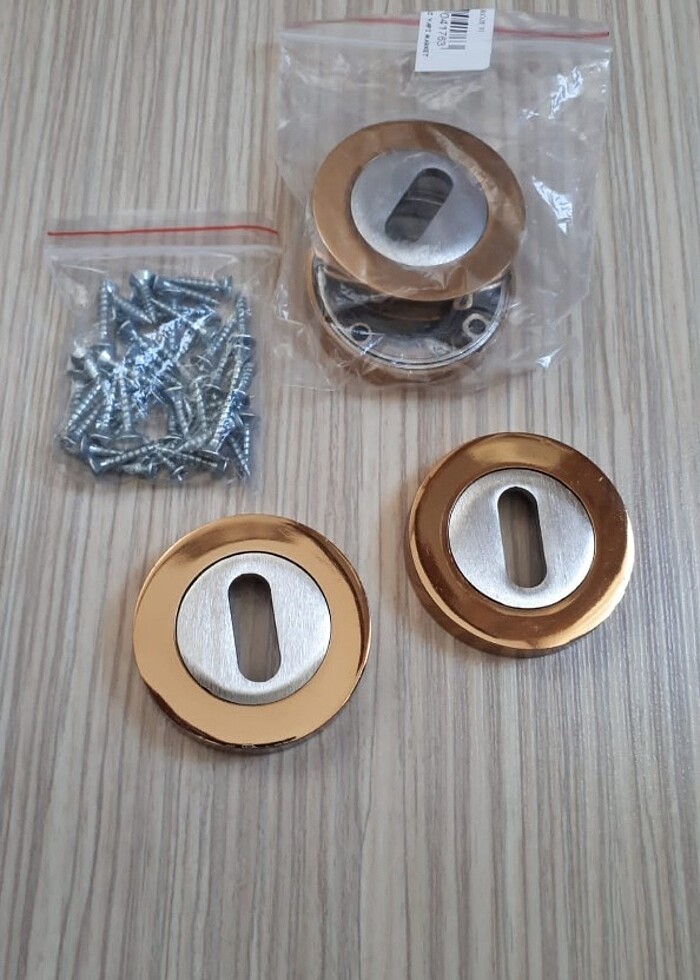 Rozetli Kapı Kolu Rozet Takımı - Görsel 3