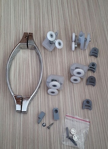 Duşakabin Teker Takımı/Kapı Kulpları - Görsel 5