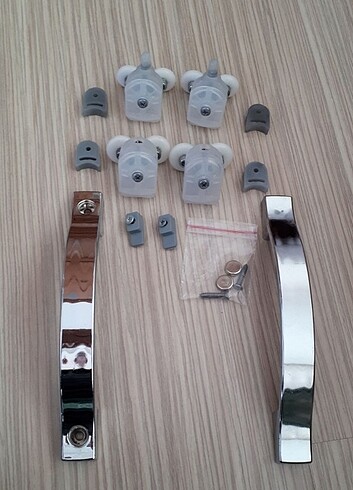 Duşakabin Teker Takımı/Kapı Kulpları - Görsel 7