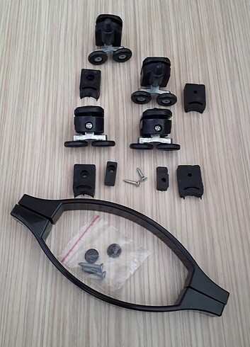 Duşakabin Teker Takımı/Kapı Kulpları - Görsel 11