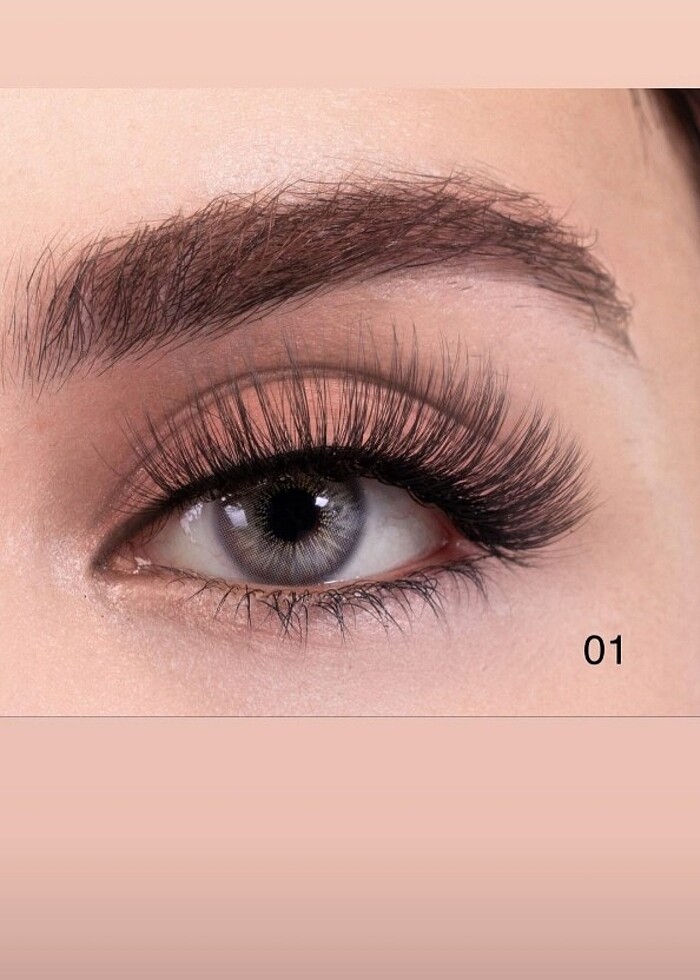 İpek takma kirpik - Görsel 2