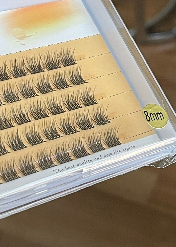 Tekli takma kirpik - Görsel 2