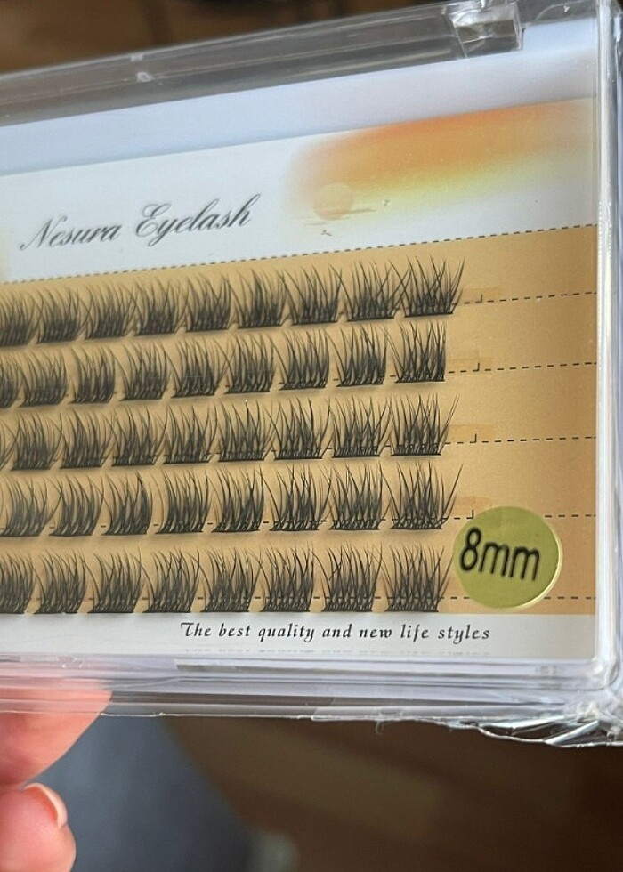 Tekli takma kirpik - Görsel 3