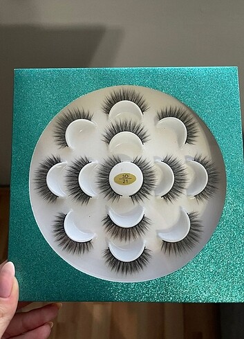 Uzun kıvrımlı İpek takma kirpik - Görsel 3