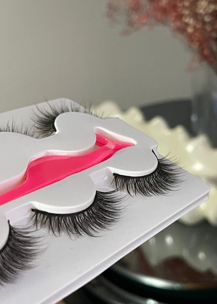 Aparatli İpek takma kirpik - Görsel 2