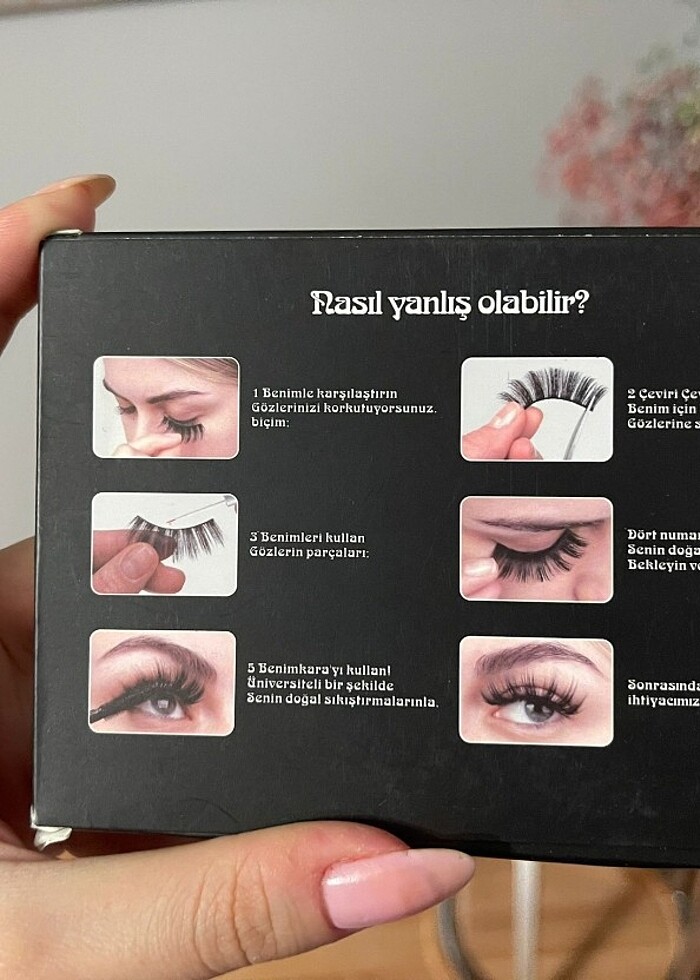 Aparatli İpek takma kirpik - Görsel 4