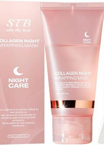 Kolejen soyulabilir gece maskesi - Görsel 5