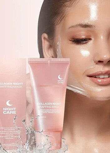 Kolejen soyulabilir gece maskesi - Görsel 6