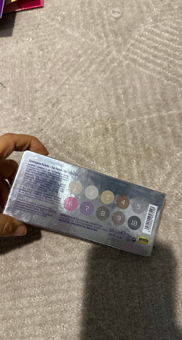 Beaulis Spectrum Fusion Çok Renkli Işıltılı Far Paleti - Görsel 3