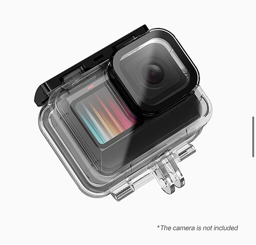 TELESİN-GoPro hero9/10 Su geçirmez koruyucu kılıf - Görsel 6