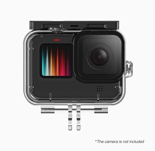 TELESİN-GoPro hero9/10 Su geçirmez koruyucu kılıf - Görsel 7