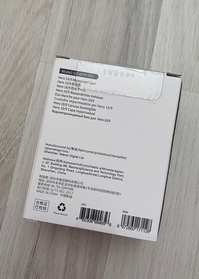 TELESİN-GoPro hero9/10 Su geçirmez koruyucu kılıf - Görsel 2