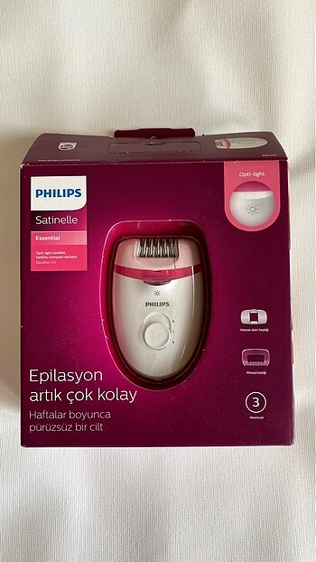 Philips Epilatör Bre255/05 essential