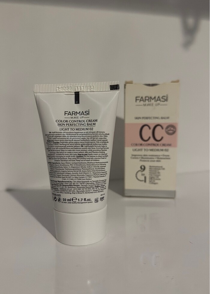 Farmasi CC KREM - Light to Medium 02 - Görsel 2