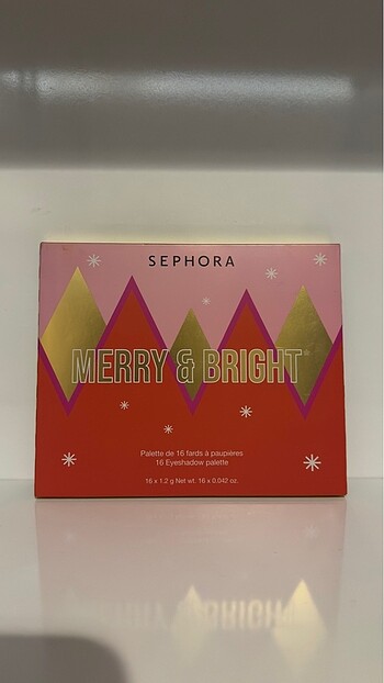 SEPHORA MERRY & BRİGHT EYESHADOW PALETTE  (SINIRLI SAYIDA ÖZEL K - Görsel 4