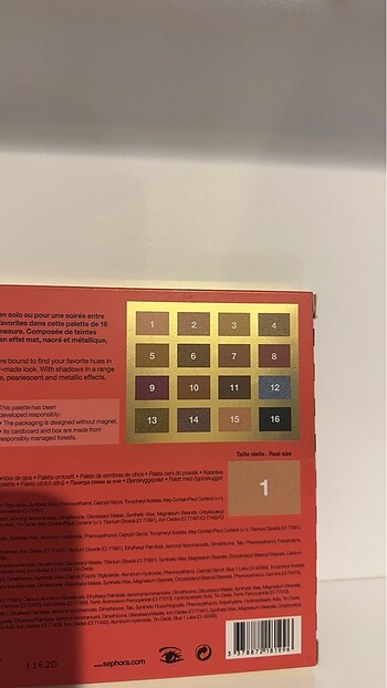 SEPHORA MERRY & BRİGHT EYESHADOW PALETTE  (SINIRLI SAYIDA ÖZEL K - Görsel 6