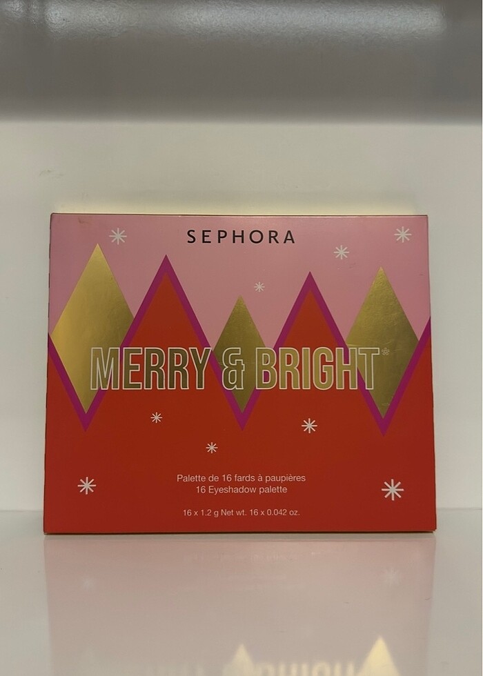 SEPHORA MERRY & BRİGHT EYESHADOW PALETTE  (SINIRLI SAYIDA ÖZEL K - Görsel 4