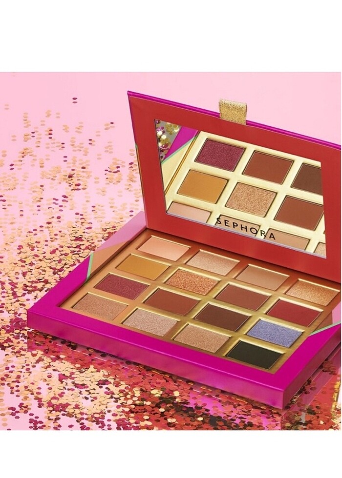SEPHORA MERRY & BRİGHT EYESHADOW PALETTE  (SINIRLI SAYIDA ÖZEL K - Görsel 2