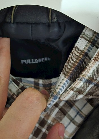 pull bear Deri  Ceket - Görsel 5