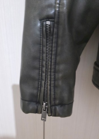 pull bear Deri  Ceket - Görsel 3